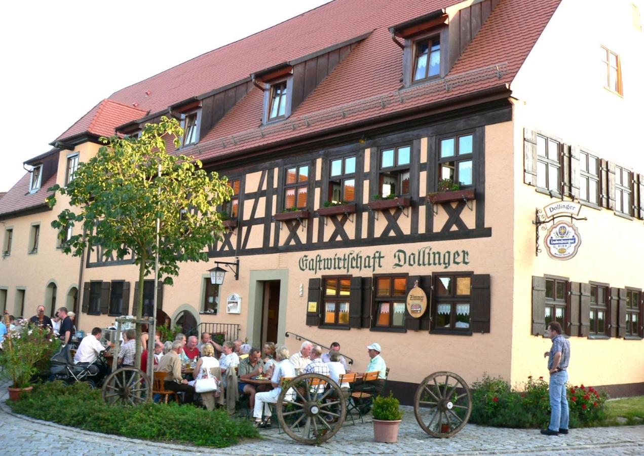 Gasthaus Dollinger Dinkelsbühl Buitenkant foto
