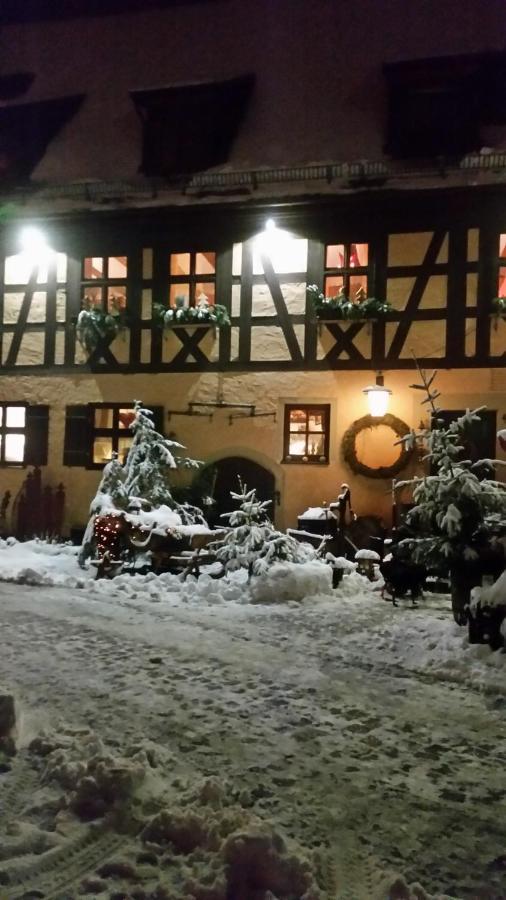 Gasthaus Dollinger Dinkelsbühl Buitenkant foto