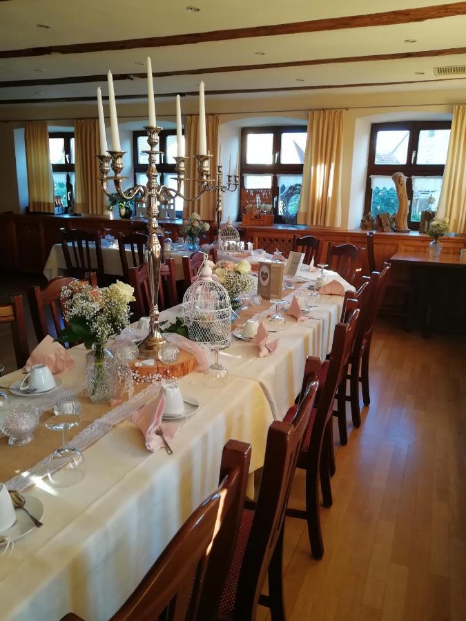 Gasthaus Dollinger Dinkelsbühl Buitenkant foto